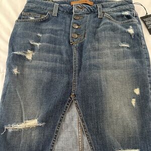 Joes jeans denim mini skirt